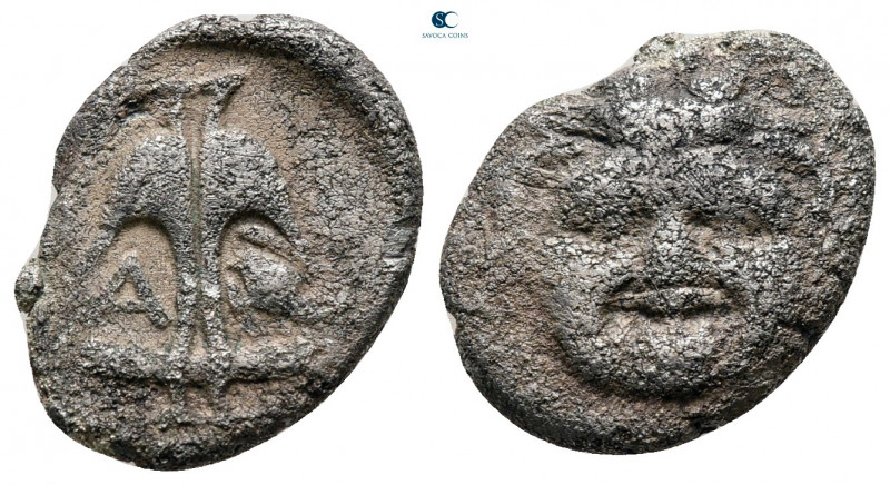 Thrace. Apollonia Pontica circa 480-450 BC. 
Drachm AR

16 mm, 2,57 g



...