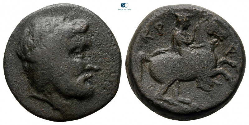 Thessaly. Krannon circa 400-350 BC. 
Bronze Æ

15 mm, 4,67 g



nearly ve...