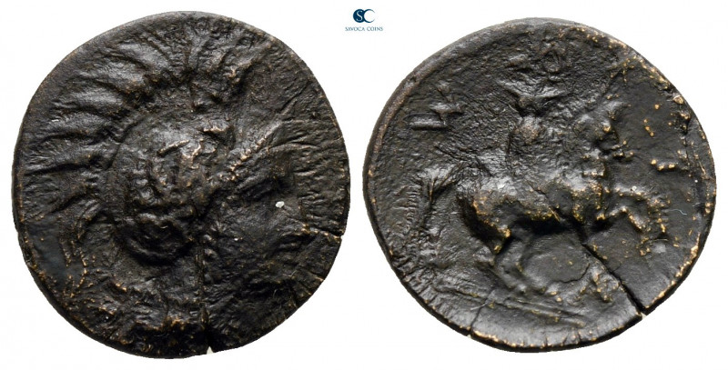Thessaly. Pharsalos circa 375-350 BC. 
Chalkous Æ

14 mm, 1,64 g



nearl...
