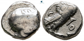 Attica. Athens circa 350-294 BC. Tetradrachm AR