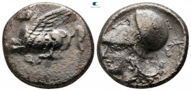 Corinthia. Corinth circa 345-300 BC. Stater AR