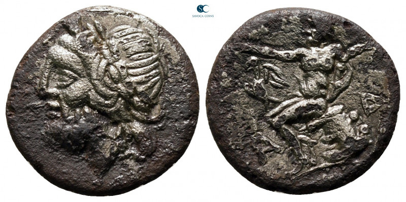 Arkadia. Megalopolis circa 175-168 BC. 
Fourrée Triobol-Hemidrachm

15 mm, 2,...