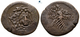 Paphlagonia. Amastris. Time of Mithradates VI Eupator 120-63 BC. Bronze Æ