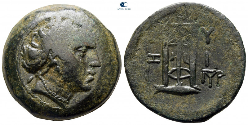 Mysia. Kyzikos circa 300-200 BC. 
Bronze Æ

26 mm, 15,68 g



very fine