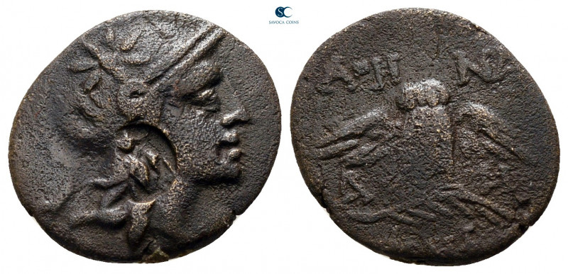 Mysia. Pergamon circa 200-133 BC. 
Bronze Æ

1 mm, 2,00 g



nearly very ...