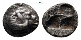 Troas. Kebren circa 520-480 BC. Hemiobol AR