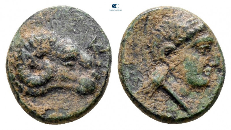 Troas. Kebren circa 387-310 BC. 
Bronze Æ

10 mm, 0,94 g



very fine