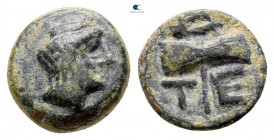 Troas. Tenedos circa 400-350 BC. Bronze Æ