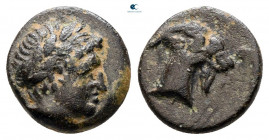 Aiolis. Aigai circa 400-200 BC. Bronze Æ