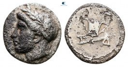 Aiolis. Temnos circa 400-300 BC. Obol AR