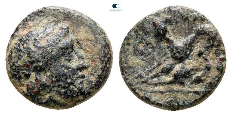 Lesbos. Nesos circa 300-200 BC. 
Bronze Æ

10 mm, 0,80 g



very fine