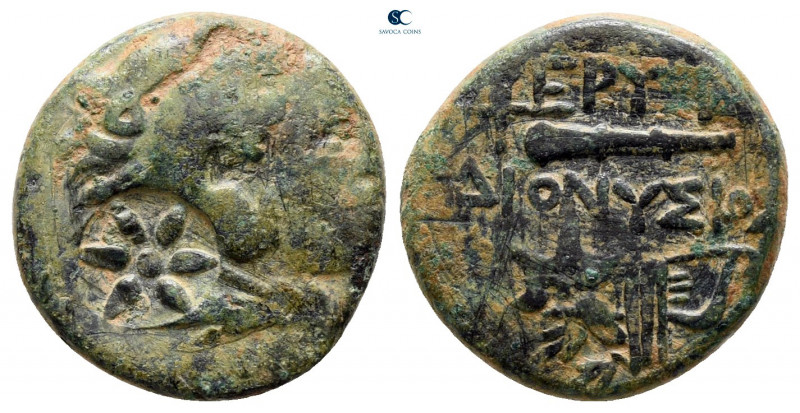 Ionia. Erythrai circa 280-170 BC. 
Bronze Æ

15 mm, 3,18 g



very fine
