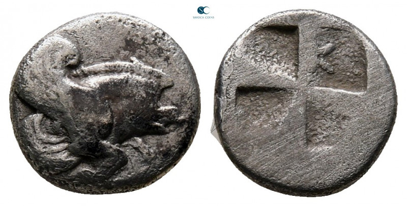 Ionia. Klazomenai circa 480-400 BC. 
Diobol AR

8 mm, 1,00 g



nearly ve...