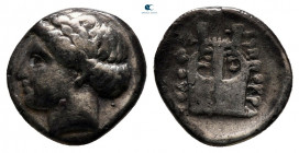 Ionia. Kolophon circa 330-294 BC. Diobol AR