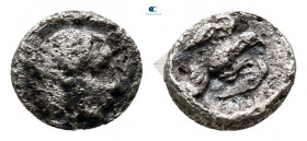 Ionia. Magnesia ad Maeander circa 459 BC. Tetartemorion AR