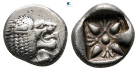 Ionia. Miletos circa 525-475 BC. Diobol AR