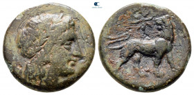 Ionia. Miletos circa 200-100 BC. Bronze Æ