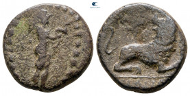 Ionia. Miletos circa 100-40 BC. Bronze Æ