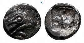 Ionia. Phokaia circa 540-500 BC. Tetartemorion AR