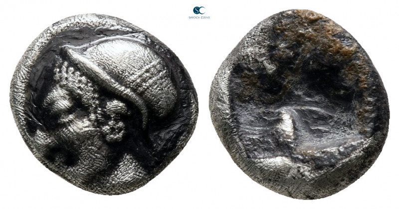 Ionia. Phokaia circa 521-478 BC. 
Diobol AR

9 mm, 1,24 g



very fine