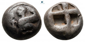 Islands off Ionia. Chios circa 435-425 BC. Tetrobol AR