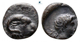 Caria. Kasolaba circa 450-400 BC. Hemiobol AR