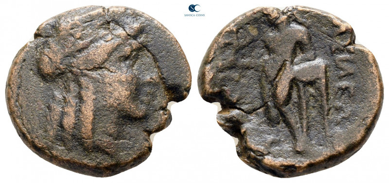 Seleukid Kingdom. Antiochos II Theos 261-246 BC. 
Bronze Æ

17 mm, 4,13 g

...