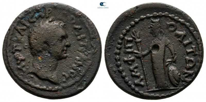 Macedon. Amphipolis. Domitian AD 81-96. 
Bronze Æ

20 mm, 5,44 g



very ...