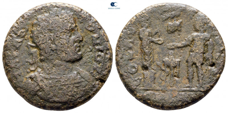 Troas. Alexandreia. Caracalla AD 198-217. 
Bronze Æ

24 mm, 7,77 g



fin...