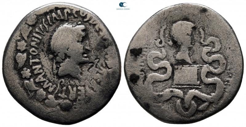 Ionia. Ephesos. Marc Antony and Octavia 39 BC. 
Cistophoric Tetradrachm AR

2...
