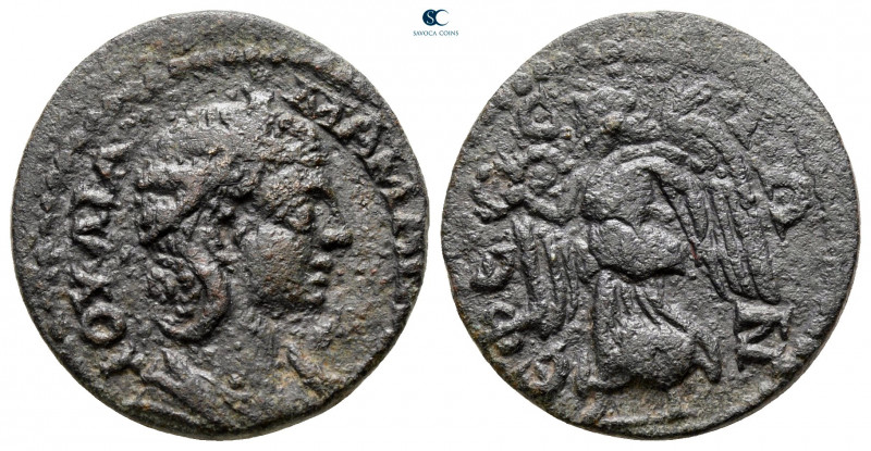 Ionia. Ephesos. Julia Mamaea. Augusta AD 225-235. 
Bronze Æ

20 mm, 4,19 g
...