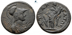 Lydia. Attaleia. Pseudo-autonomous issue AD 180-218. Bronze Æ