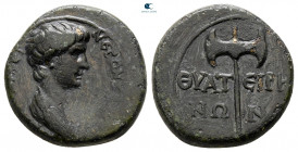 Lydia. Thyateira. Nero AD 54-68. Bronze Æ