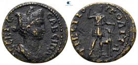 Phrygia. Tiberiopolis. Sabina. Augusta AD 128-137. Bronze Æ