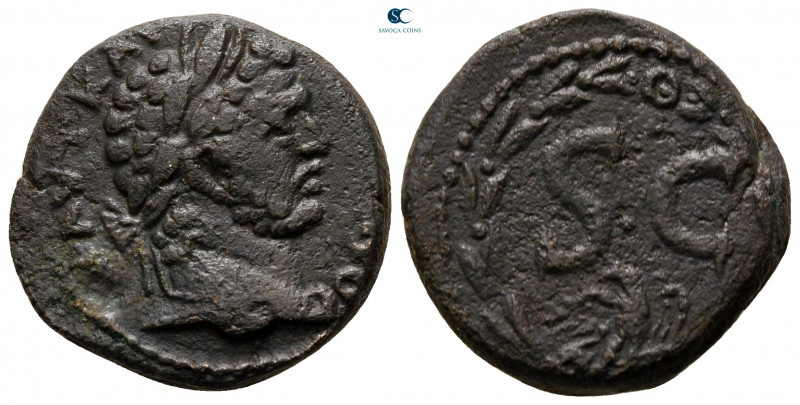 Seleucis and Pieria. Antioch. Caracalla AD 198-217. 
Bronze Æ

20 mm, 8,53 g...