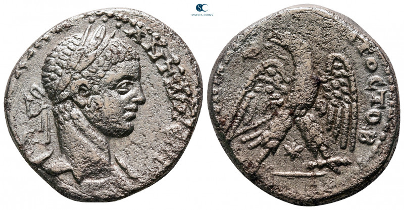 Seleucis and Pieria. Antioch. Elagabal AD 218-222. 
Billon-Tetradrachm

24 mm...