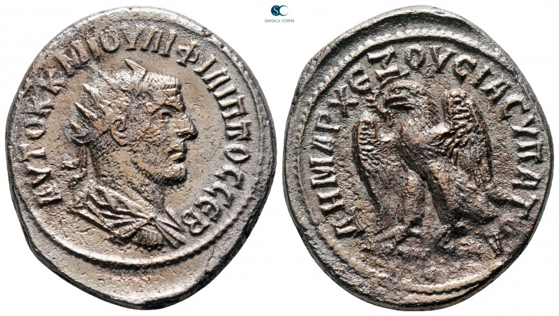 Seleucis and Pieria. Antioch. Philip I Arab AD 244-249. 
Billon-Tetradrachm

...