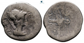 The Triumvirs. Octavian 30-29 BC. Uncertain mint. Denarius AR