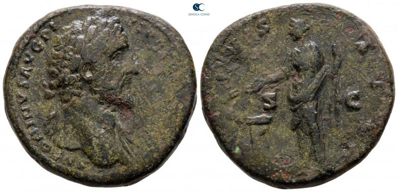 Antoninus Pius AD 138-161. Rome
Sestertius Æ

33 mm, 25,97 g



nearly ve...