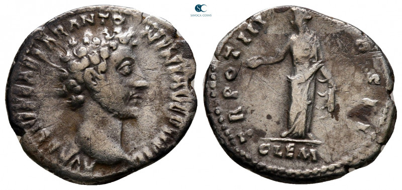 Marcus Aurelius, as Caesar AD 139-161. Rome
Denarius AR

19 mm, 2,86 g


...