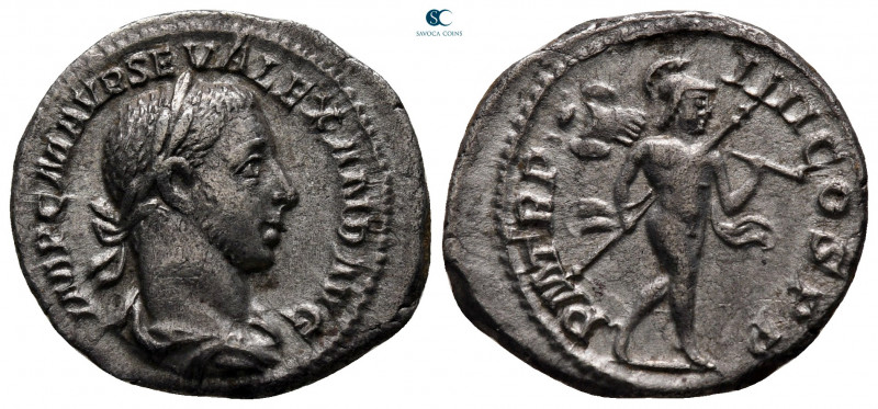 Severus Alexander AD 222-235. Rome
Denarius AR

20 mm, 3,02 g



very fin...