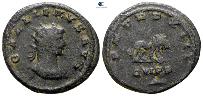 Gallienus AD 253-268. Antioch
Antoninianus Æ

20 mm, 3,76 g



very fine...