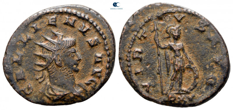 Gallienus AD 253-268. Antioch
Antoninianus Æ

20 mm, 3,88 g



very fine...