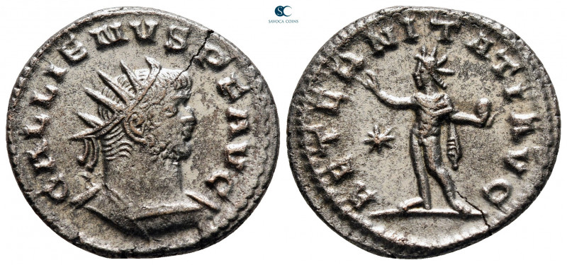 Gallienus AD 253-268. Antioch
Antoninianus Æ silvered

20 mm, 4,01 g



n...