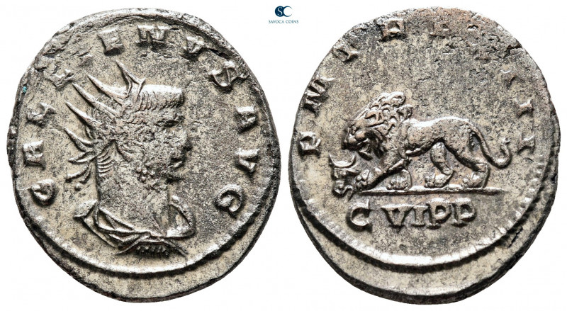 Gallienus AD 253-268. Antioch
Antoninianus Æ silvered

20 mm, 3,59 g



v...