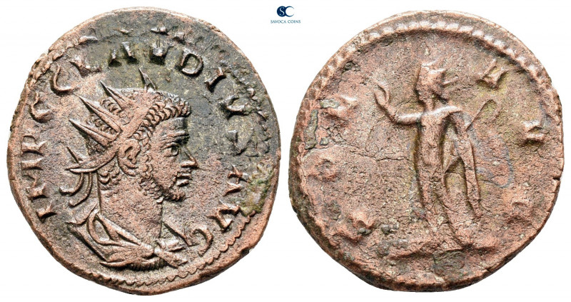 Claudius II (Gothicus) AD 268-270. Antioch
Billon Antoninianus

21 mm, 3,69 g...