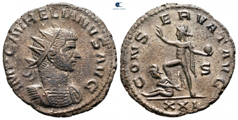 Aurelian AD 270-275. Antioch
Antoninianus Æ

21 mm, 3,31 g



very fine