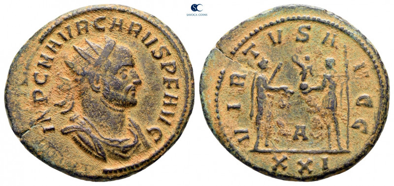 Carus AD 282-283. Antioch
Antoninianus Æ

21 mm, 3,77 g



very fine

...