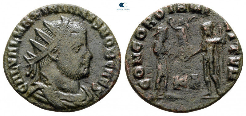 Galerius Maximianus AD 305-311. Cyzicus
Radiatus Æ

19 mm, 2,55 g



very...