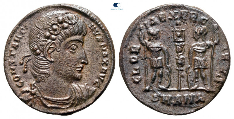 Constantine I the Great AD 306-337. Antioch
Follis Æ

15 mm, 1,65 g



ve...